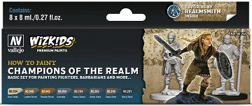 Vallejo: Wizkids Premium Paints - Champions Of The Realm