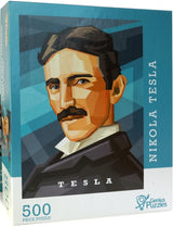 Puzzle - Genius Games - Scientist Jigsaw Puzzle Series: Nikola Tesla (500 Pieces)