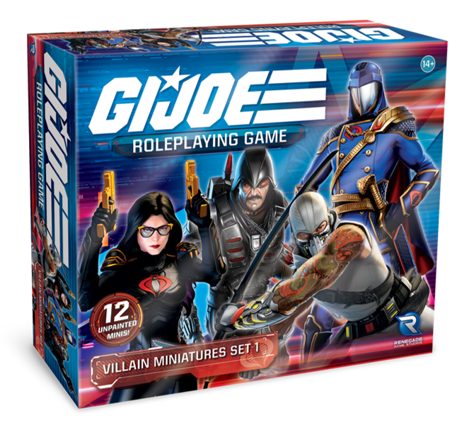 G.I. JOE Roleplaying Game - Villain Miniatures Set 1