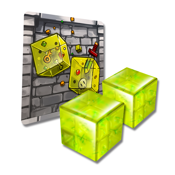 Dungeon Drop Gelatinous Cubes