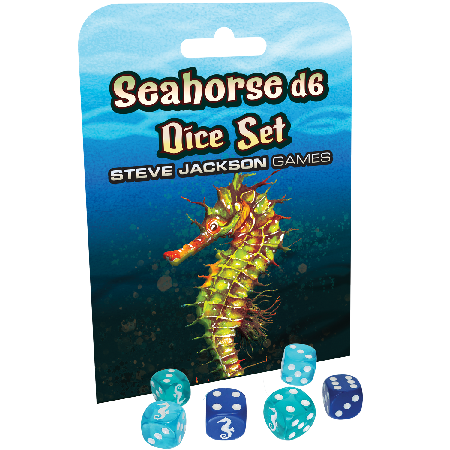 Seahorse D6 Dice Set