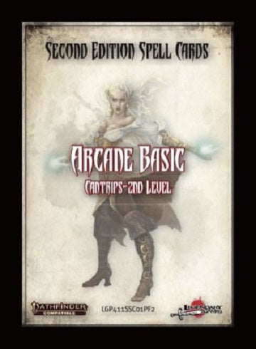 Pathfinder 2nd Edition - Spell Cards: Arcane Basic