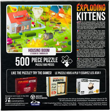 Puzzle - Exploding Kittens - Housing Boom (500 Pieces)