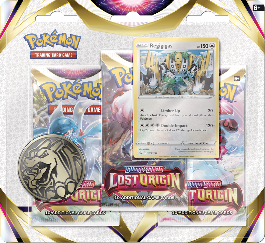 Pokémon - Sword & Shield: Lost Origin 3-Pack Blister