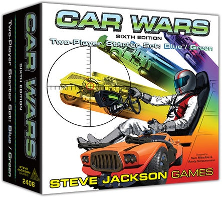 Car Wars (6th Edition) 2 Player Starter Blue/Green