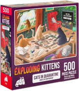 Puzzle - Exploding Kittens - Cats in Quarantine (500 Pieces)