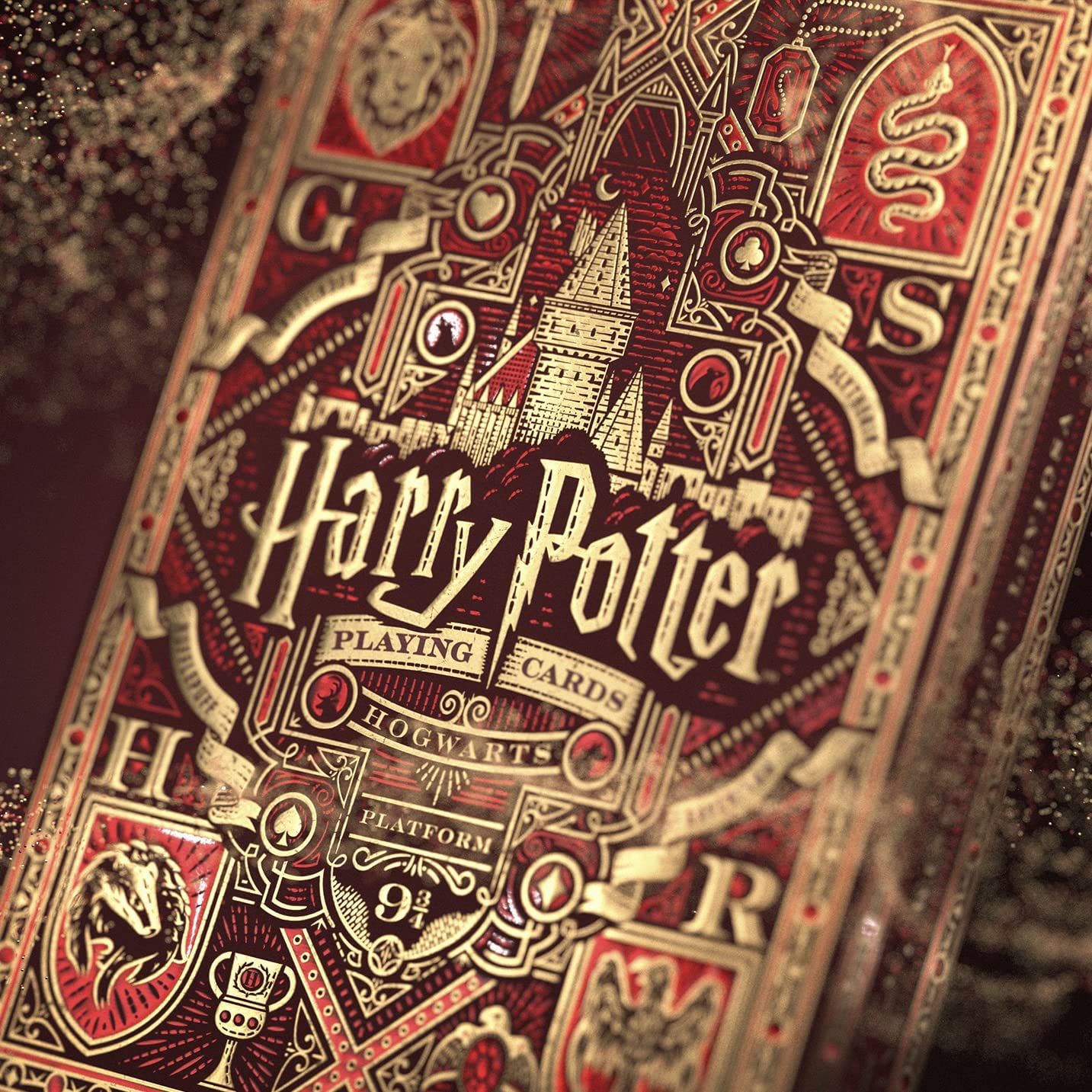 Bicycle Playing Cards - Theory-11 Harry Potter (Red Gryffindor)