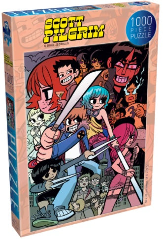 Puzzle - Renegade Game Studios - Scott Pilgrim Puzzles #4: Colorful Collage (1000 Pieces)