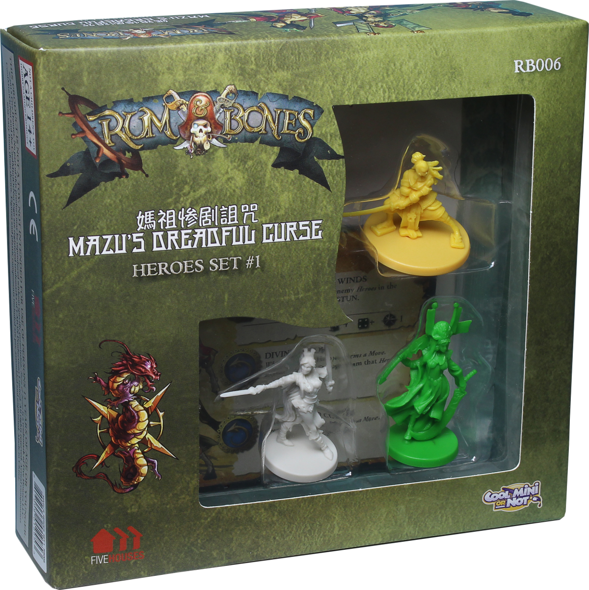 Rum & Bones: Mazu's Dreadful Curse Heroes Set #1