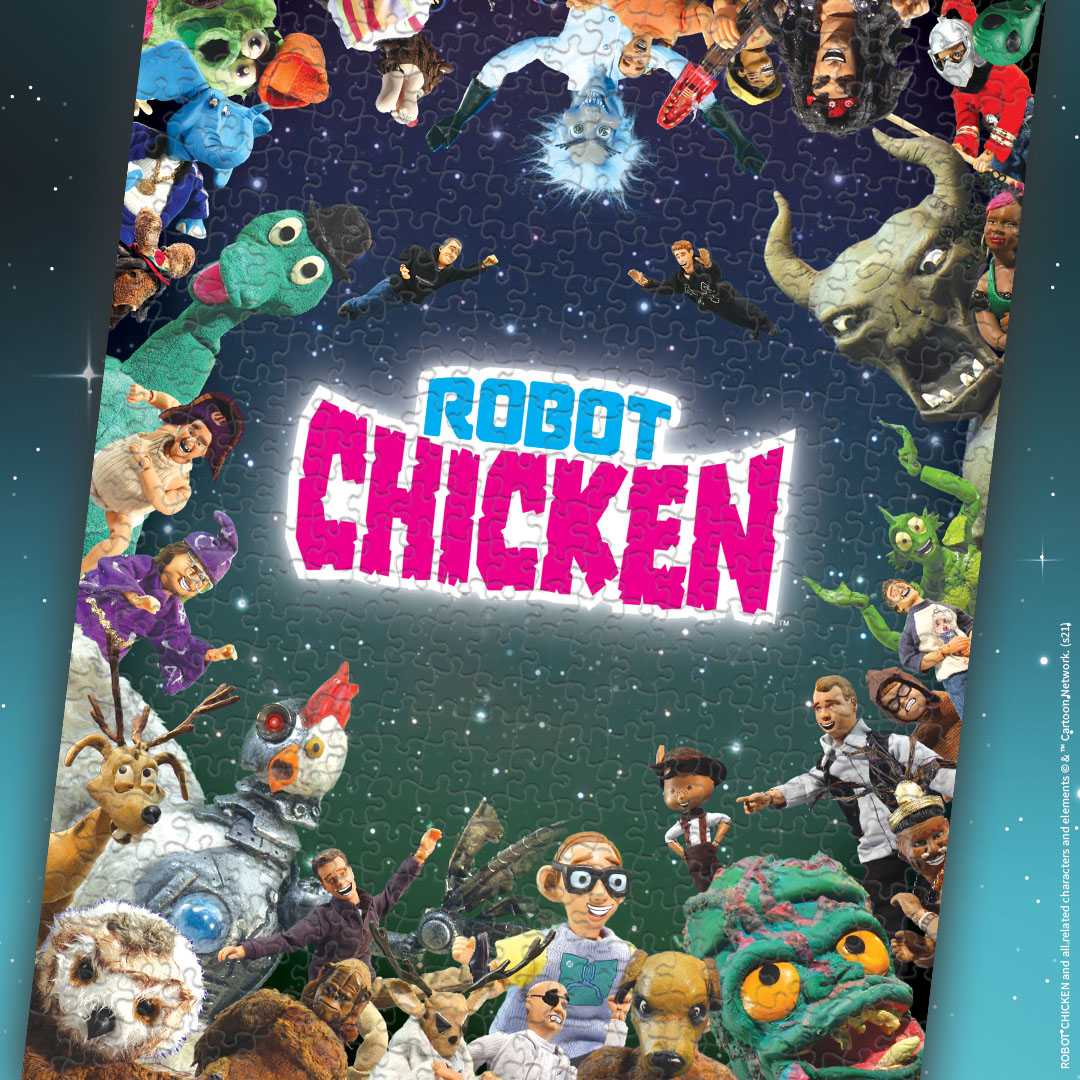 Puzzle - USAopoly - Robot Chicken “It Was Only a Dream” (1000 Pieces)