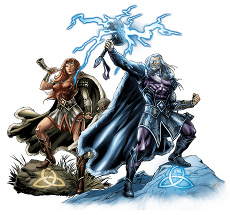 Sword & Sorcery: Hero Pack – Thane/Skald (Sigrid/Sigurd) Special Hero Pack