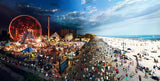 Puzzle - 4D Cityscape - Stephen Wilkes Coney Island, Day to Night (1000 Pieces)