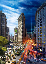 Puzzle - Stephen Wilkes Flatiron, NYC, Day to Night (1000 Pieces)