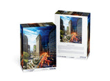 Puzzle - Stephen Wilkes Flatiron, NYC, Day to Night (1000 Pieces)