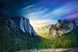 Puzzle - 4D Cityscape - Stephen Wilkes Tunnel View, Yosemite National Park, Day to Night (1000 Pieces)