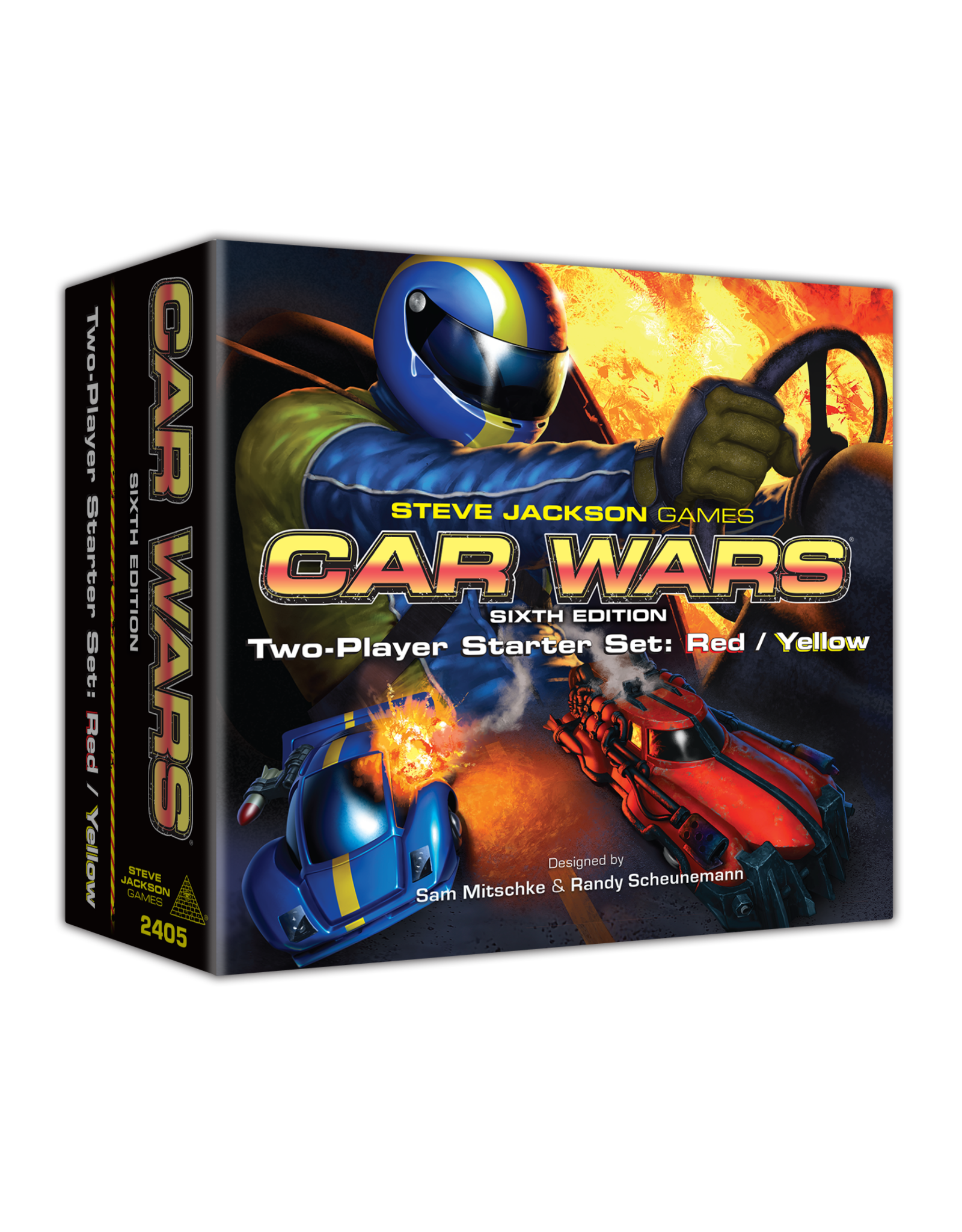 Car Wars (6th Edition) 2 Player Starter Red/Yellow