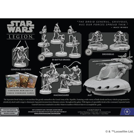 Star Wars: Legion – Battle Force Starter Set: Separatist Invasion