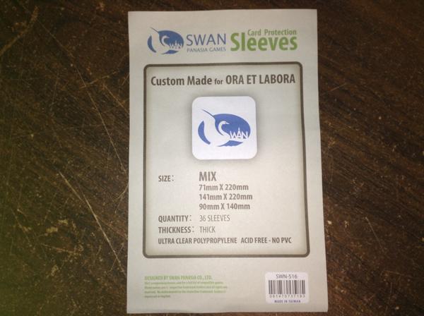 SWAN Sleeves - Card Sleeves (Mix Dimensions) - 36 Pack, Thick Sleeves - Custom Premium for Ora & Labora