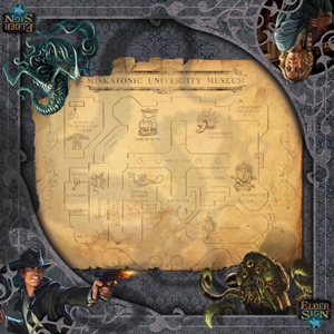 Elder Sign: Museum Playmat