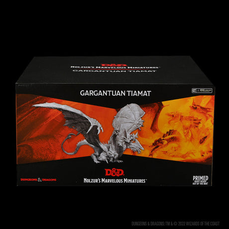 Dungeons & Dragons Nolzur's Marvelous Unpainted Minis: Gargantuan Tiamat (Unpainted)