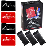 Quiver Time - Card Case Dividers & Separators (Red & Black)