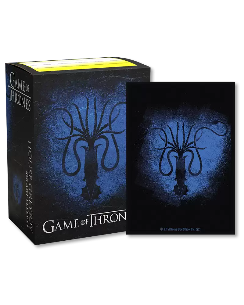 Dragon Shield - Matte Art Sleeves: Game of Thrones - House Greyjoy (100ct)