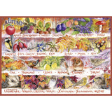 Puzzle - Gibsons - Woodland Seasons (4 Puzzles) (500 Pieces)