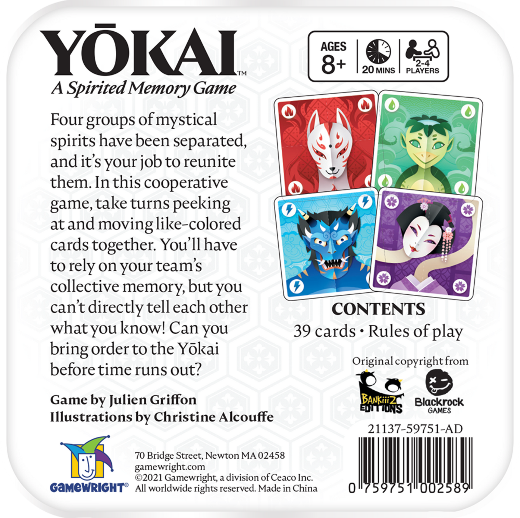 Yōkai (New Edition) (Gamewright Edition)