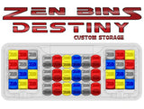 Zen Bins - Destiny All Dice Trays 3-Pack (Clear)